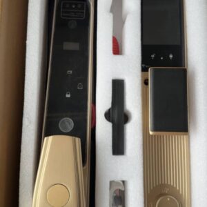 ko9 smart face recognition door lock with camera – 7 way access system